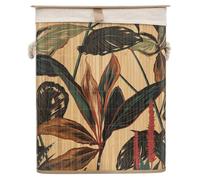 Panier à linge Bambou ""Blackflora"" ou ""Palawan"" 60 litres Atmosphéra - Palawan - Palawan -