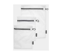 Brabantia - Sac à Linge - Protection en Maille pour le Linge - pour vos Vêtements Délicats - Couverture Spéciale à Tirette - Lot de 3 en 2 Tailles - White - 33 x 25 cm / 45 x 33 cm