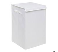 Paris Prix Panier à linge 5five Colorama 74 L avec séparateur Blanc