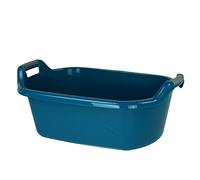 Bac ovale avec poignées 55l bleu