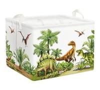 Vendos85 Panier à linge dinosaure - Multicolore