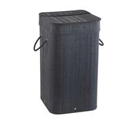 PANIER À LINGE EN BAMBOU NOIR