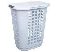 Panier à linge en plastique 63 l « Hugger » blanc - 5 five simply smart