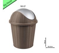 Panier À Linge En Plastique Basculant Pour Déchets Élégance