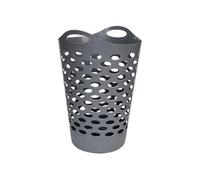 Corbeille à linge souple 60L gris - 5 five simply smart