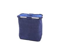 MCW Panier à linge MCW-C34 56x49x30cm 82l velours bleu