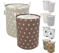 Panier à linge imperméable de 45 cm avec cordon de fermeture, taille moyenne