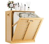 Panier à linge Kast avec sac amovible et espace de rangement, idéal pour la cuisine et la salle de bain