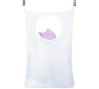 Panier à Linge - Noname - Suspendu - Tissu Oxford - Acier inoxydable - Blanc