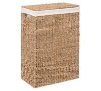 5five Collecteur de linge Seagrass en jonc de mer 45 L Naturel