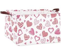 Vendos85 Panier à linge pliable en lin - Multicolore