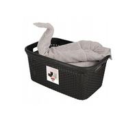 CURVER STYLE 45L Panier a linge 59,2 x 38 x 27 cm, marron foncé 00708-210