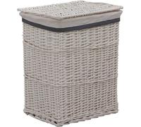 Panier à linge pratique Blanc osier - Paniers à linge ,design Möbel 7424347 1parcel