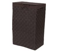Panier à linge rectangulaire RAN6896 avec couvercle, équipé de poignées, avec une structure en métal