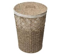 Panier à linge Reed, 15 litres - Panier ovale moderne pour le linge sale