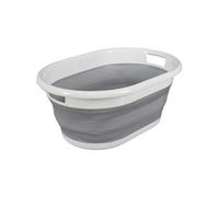 Je Cherche une Idée - Panier à linge rétractable 17 L Blanc
