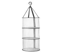 Panier à linge robuste - Étendoir à linge pour intérieur et extérieur, filet à 3 couches pour sécher le linge, séchoir pliable compact, en tissu respirant | Stendi