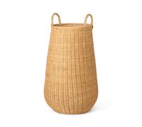 Panier à Linge Tressé Naturel