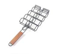 Panier à maïs antiadhésif en métal pour barbecue extérieur