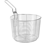 Panier à Pâtes en Acier Inoxydable, Grosse Passoire la Cuisine Argenté | Panier de Filtration pour Légumes et Frites, Design Ergonomique, Fond Profond, Nettoyage Facile, Usage la Cuisine