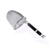 Panier à pâtes en acier inoxydable - Maille fine - Pour filtrer les spaghetti, les légumes, la cuisson à la vapeur - 20 cm