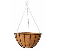 Panier à pendre avec coco - GARDEN ID - English - Ø30 H19 cm - Style élégant - Installation facile