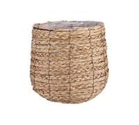 Cache-pot en jonc de mer marron clair H31