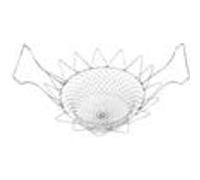 CHEVALIER DIFFUSION iPac A91 Panier à Salade Acier Inoxydable Argent 23 x 23 x 19 cm