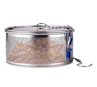 Panier à saumure - Filet d'assaisonnement polyvalent | Passoire en acier inoxydable, filtre à épices pour soupe, ragoût, marmite, infuseur culinaire professionnel, grande boule d'herbes, outil d'infus