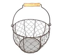 Panier À Œufs,Rangement Métal Cuisine,Collecteur d'Œufs de Poule pour Cuisine - Pour Organisation Garde-Manger Maison De Campagne Légumes