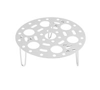 Panier à vapeur, panier à vapeur pliable en acier à vapeur à vapeur à vapeur Pot à vapeur Plateau de cuisson Round ustensiles de cuisine pour restaurant (304 stainless steel)
