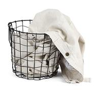 Panier à Vêtements Support de Bureau Stockage de Haute qualité en Fer forgé Grille Organisateur Panier de Rangement Sac Maison Sale Panier à Linge Noir pour Style Nordique Panier