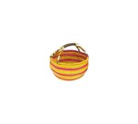 Panier - AUBRY GASPARD - Sahel - en jonc - 39 cm - coloris assortis - poignée en cuir