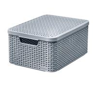 CURVER STYLE M Boite de rangement avec couvercle 39,3 x 29,3 x 18,7 cm gris 03618-099