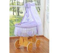 Panier bébé avec baldaquin - Amelie purple
