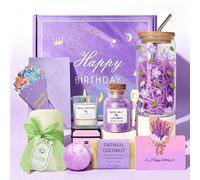 Panier cadeau pour femmes, cadeau d'anniversaire pour femmes, maman, épouse, petite amie, sœur, cadeau pour elle - Joyeux anniversaire, cadeau pour la fête des mères, Noël, Saint-Valentin Coffret cade