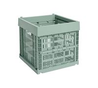 HAY Colour Crate Cube 29.5x29.5 cm Sage green