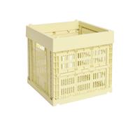 HAY Colour Crate Cube 29.5x29.5 cm Light yellow