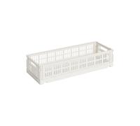 HAY Colour Crate Mini Oblong 13x34.5 cm Off white