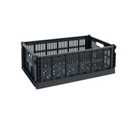 HAY Colour Crate L 34.5x53 cm Charcoal