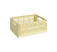 HAY Colour Crate M 26.5x34.5 cm Light yellow