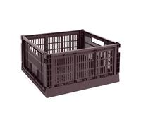 HAY Colour Crate L Square 42x42 cm Bordeaux