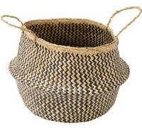 Panier COMPACTOR Belly noir et naturel M pliable