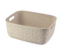 CURVER SOFTEX M 12,5L Panier de rangement 37,9 x 29,2 x 14,3 cm, beige 00575-Z67