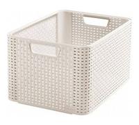CURVER STYLE L Boite de rangement 43,6 x 23 x 32,6 cm creme 03616-885