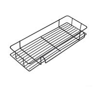 Panier de barbecue Panier suspendu en fer pour barbecue à gaz - Accessoire de barbecue robuste avec crochet pour ranger les outils et les épices dans le jardin