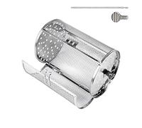 Panier de barbecue rotatif, grille à roulettes pour barbecue, barbecue en