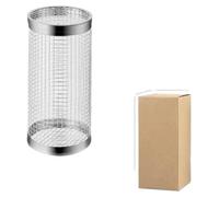 Panier de cuisson, en acier inoxydable, design portable, dimensions 20x9x9 cm