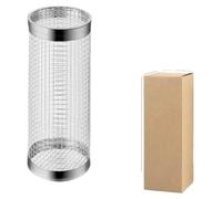 Panier de cuisson, en acier inoxydable, design portable, dimensions : 30 x 9 x 9 cm