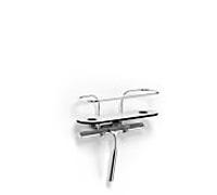 panier de douche Giese 30812-02 avec côté Halter et raclette à vitre en métal